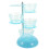 rotating spice holder multi-layer transparent countertop seasoning stand 7