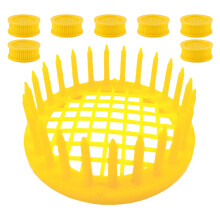 15pcs plastic bee queen cages for isolation beekeeping rearing tool
