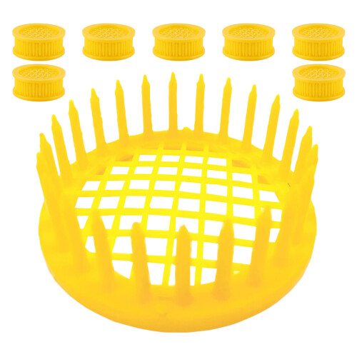 15pcs plastic bee queen cages for isolation beekeeping rearing tool