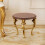 Round Wooden Stool Seat 28.5in 2pack 11