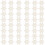 100Pcs Glitter White Snowflake Xmas Tree Accessory Holiday Home Decor 9