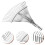 leaf rake for soil spreading and gardening, large dried leaf rake 4