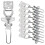8pcs beekeeping tool set with buckle connectors for beehive boxes 2