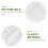 10pcs plastic hydroponics net pots slotted mesh cups for plant nursery 7