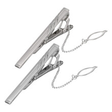 2 unidades presilhas de gravata metal para e reuniões
