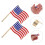 2 unids. broche esmaltado com para eventos 11