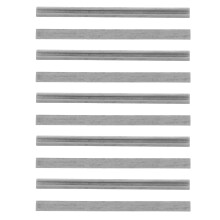 lâminas de aço para plaina elétrica 82x5,5x1,1 mm 10 unidades