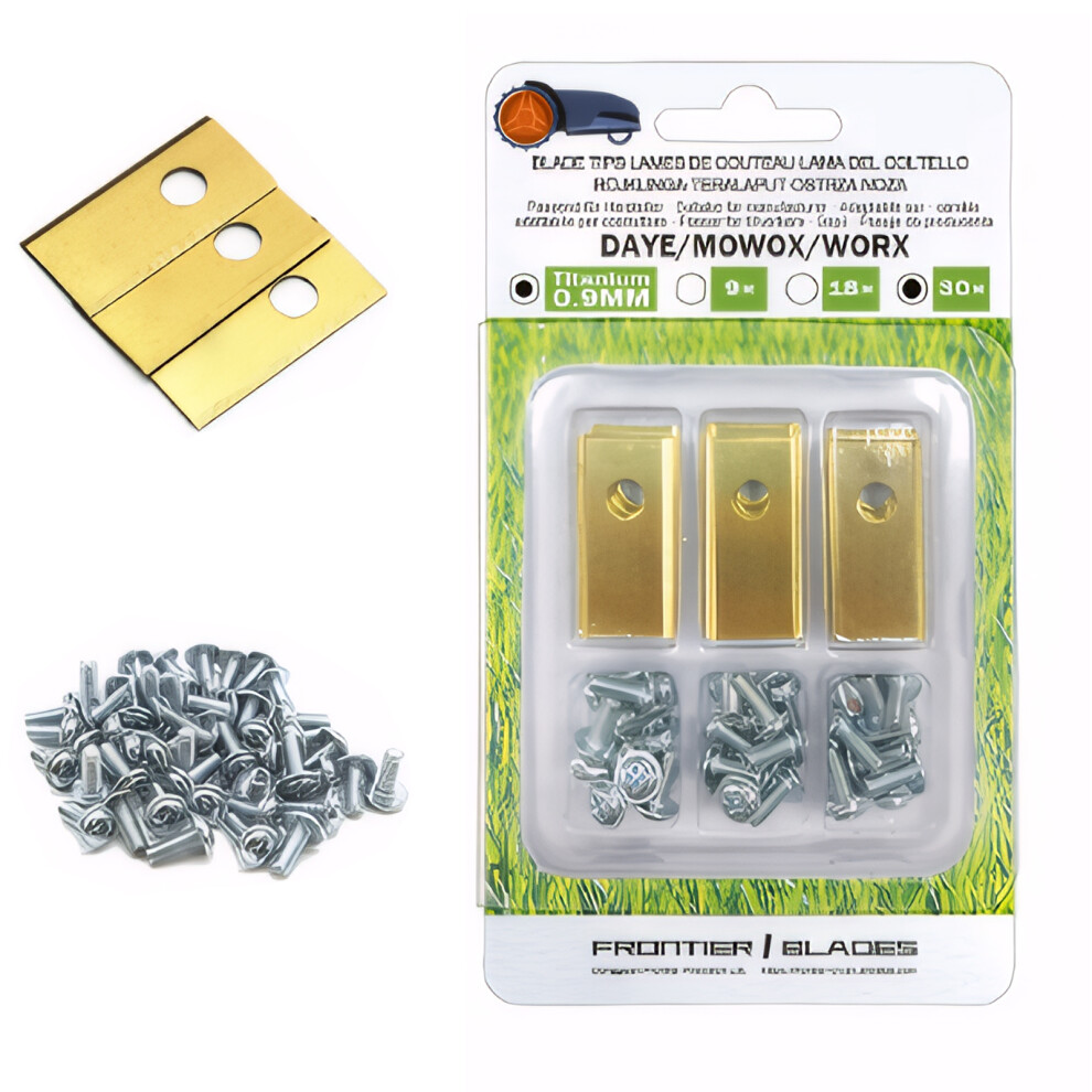 30piece Mamotion Permit 2 AWD 3000 Titanium Blade Replacement Screws-image-OPC-PKKJXBB-NEW