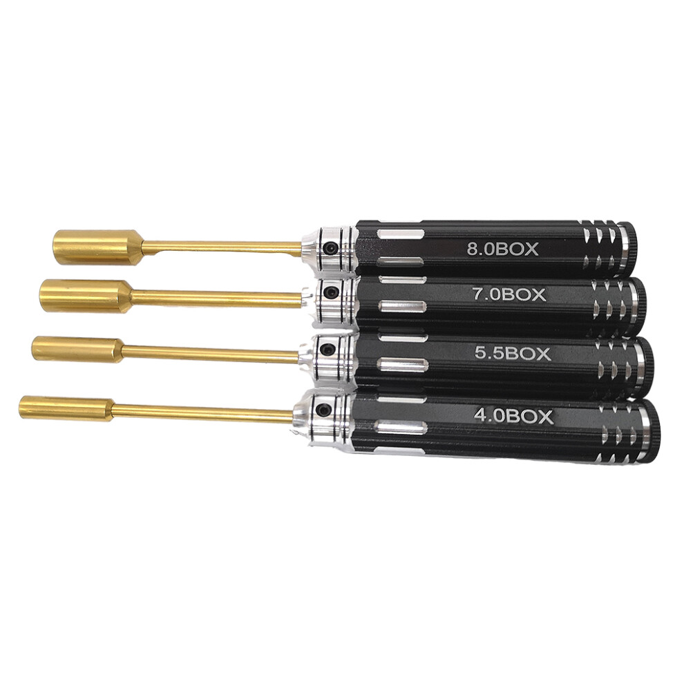4x Hexagon Head Nut Screwdriver Wrenches Rc Rc Hexagon Head Nut-image-OPC-PKKK2BB-NEW