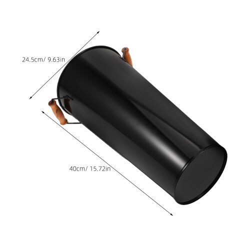 Seau en 40 cm porte-bûches intérieur en 2