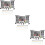 3 sets medieval figurines castle soldiers tiny knights micro decor 11