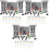 3 sets medieval figurines castle soldiers tiny knights micro decor 5