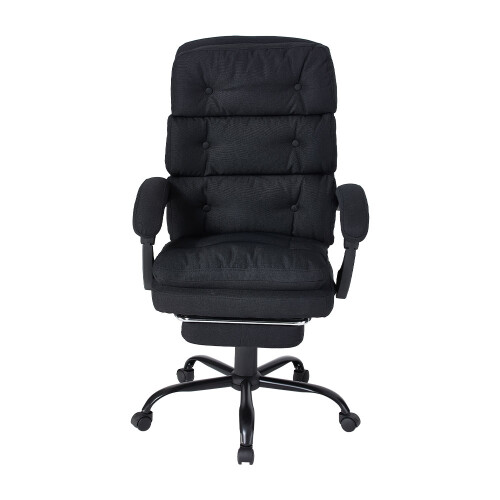 Living And Home Ergonomic High Back Office Chair with Footrest 2