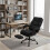 Living And Home Ergonomic High Back Office Chair with Footrest 2