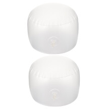 2 opblaasbare pvc-hoedenvormen voor baseballcaps met reishouder