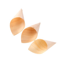 Raindrops 50 Pcs Ice Cream Cones Hand Roll Party Food Accessories