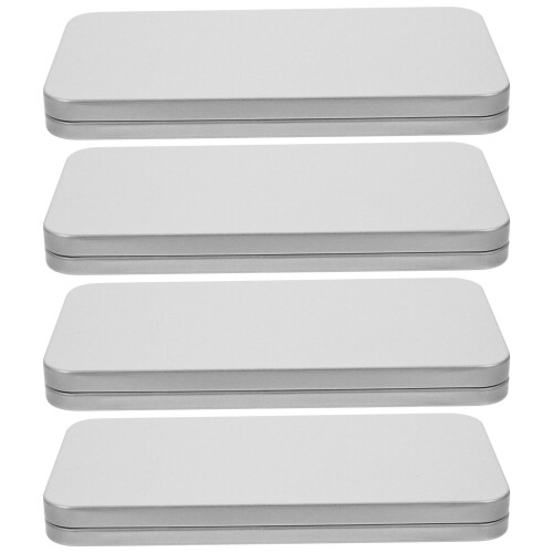 4pcs metal storage boxes with lids for screen protector organizer 2