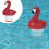 flamingo pool floating chlorine dispenser for tablets holder 11