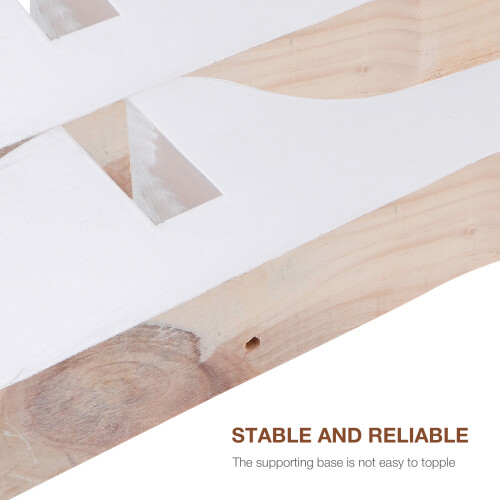 2pcs folding room divider base panel stand support 2