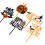 5 pcs halloween cake insert cards festive decoration 7