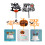 5 pcs halloween cake insert cards festive decoration 4