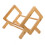 bamboo book rack reading holder kitchen recipe stand desktop organizer 8