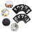 10 pezzi stencil PVC 0-9 per pittura e decorazione 8