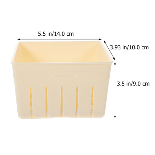 1Set Tofu Press Mold: Plastic Diy Kit For Cheese And Soybean Curd 1