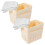 1Set Tofu Press Mold: Plastic Diy Kit For Cheese And Soybean Curd 10