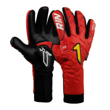 Guanti da portiere - RINAT - Dominius Turf - Rosso/Nero - Traspirante - Lattice Turf