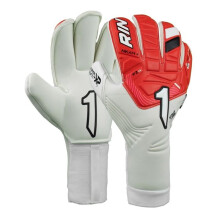 Guanti da portiere - RINAT - Nkam Prime - Rosso/Bianco - Adulto - Traspirante