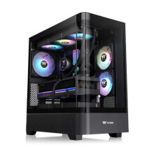 Case PC senza alimentatore - THERMALTAKE - View 290 TG ARGB - Media torre - Formato ATX - 3x120mm A-RGB inclusi - Nero
