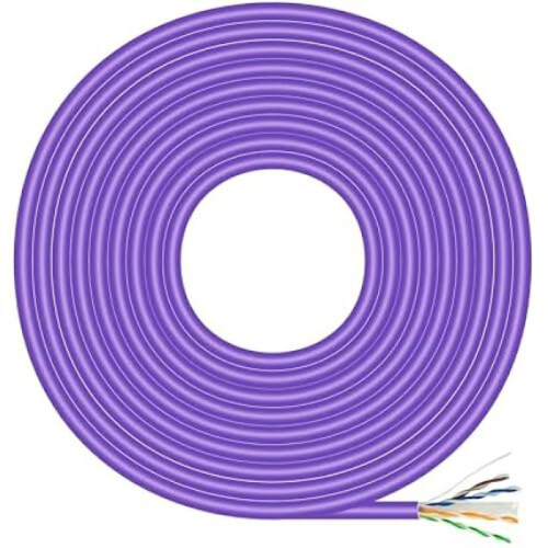 Cable de red - AISENS - A135-0747 - Cat.6 - 100 m - UTP - Violeta