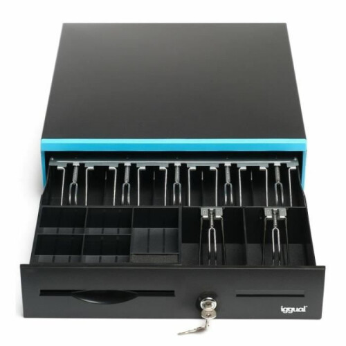 Tiroir caja registradora - iggual IRON-30B - Blanco 2
