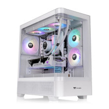 Case PC senza alimentatore - THERMALTAKE - View 290 TG ARGB Snow - Mid tower - Formato ATX - 3x120mm A-RGB inclusi - Bianco