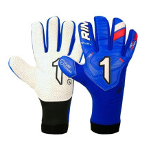 Guanti da portiere - RINAT - NKAM - Blu royal/bianco - Traspirante - Adulti