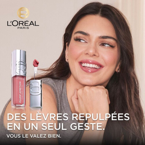 L’Oréal Paris L'Oreal Paris Plump Ambition Υαλουρονικό Λάδι Χειλιών, Berry Jolie 1