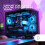 Caja Mini Torre - MARS GAMING - MC-3TCorem - Negro - Paneles de vidrio - Micro ATX 3