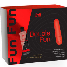 Intiem plezierpakket – INTT – Vibrerende bullet + aardbeien gel