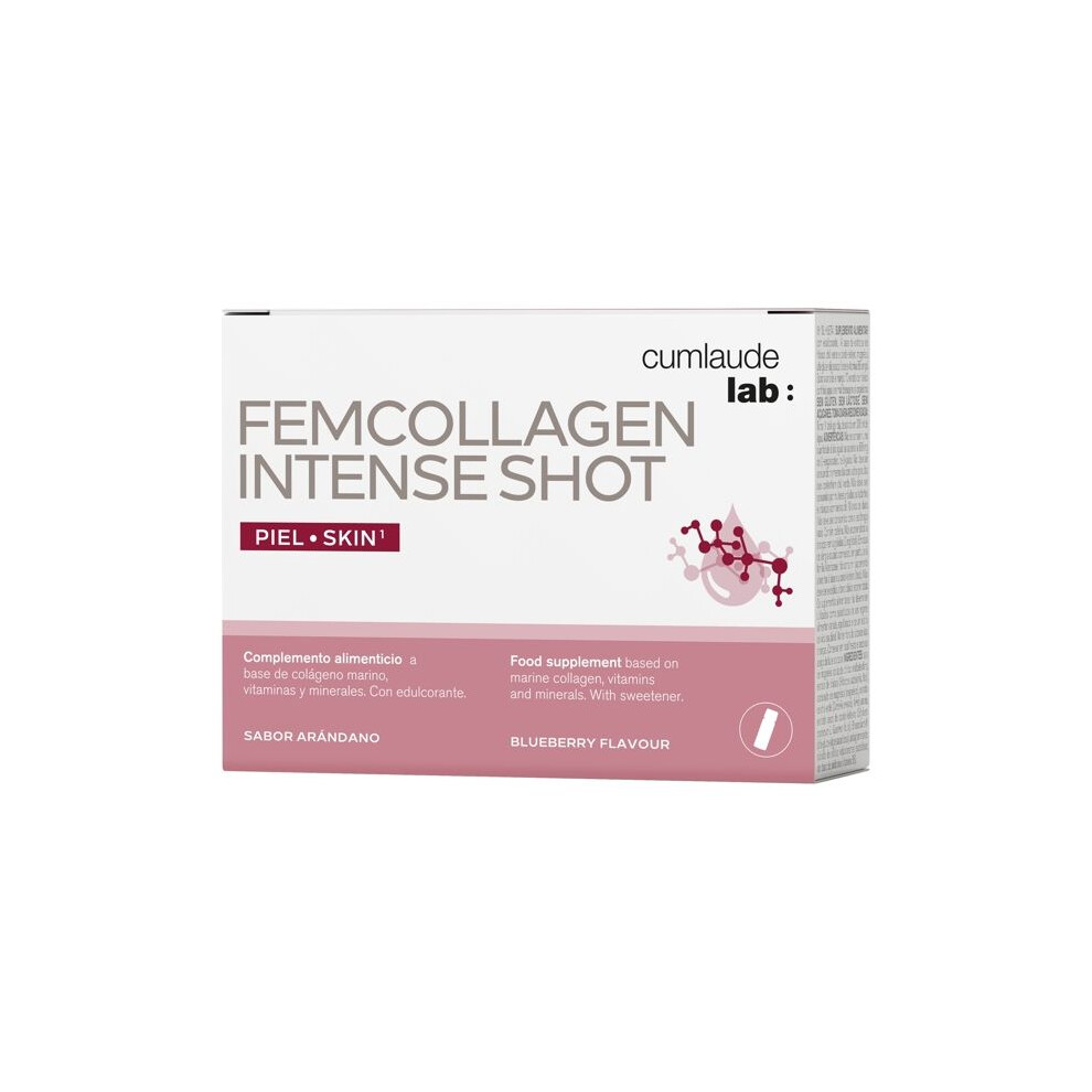 Cumlaude Lab - Intense Collagen Shot (Collagen - Skin) 7 Vials Of 25Ml (Blueberries)