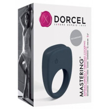 Cockring - Dorcel - Mastering - Rechargeable USB - 3 modes de vibration - Silicone noir