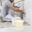 plastic concrete column mold for park diy casting 10