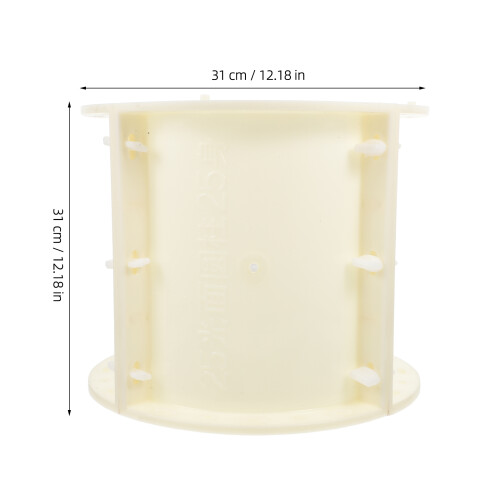 plastic concrete column mold for park diy casting 1