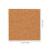36pcs 2mm self-adhesive cork coasters squares for diy crafts 2