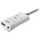 Scheda Audio USB Esterno - Mars Gaming - MSC2W - Surround 7.1 - Compatibile PS5/PC/MAC/SWITCH - Colore Bianco 1
