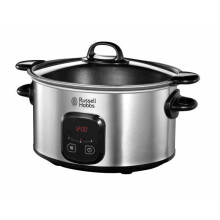 Mijoteuse RUSSELL HOBBS - 22750-56 - Capacité 6L - Cuve amovible anti-adhésive - 3 programmes de cuisson - 200W