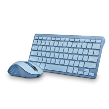 Tastiera Ricaricabile - NGS - Spagnolo - Bluetooth, 2,4 GHz e USB - Resistente agli schizzi - Nero
