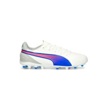 Voetbalschoenen - Puma - King Match Mg 707878-02 - Wit - Gemaakt - Ademend