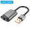 Vention USB External Sound Card 0.15M Gray Metal Type 1