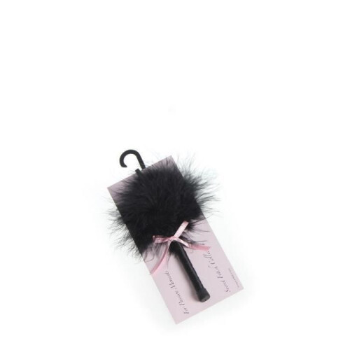 Duster - Secret Play - 18cm - Black - Soft - Short Handle